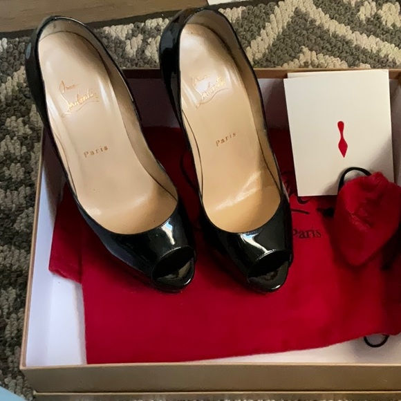 Christian Louboutin Lady peep 150 patent - Picture 4 of 6